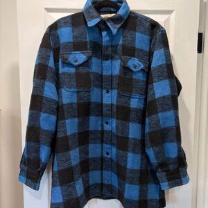 Vintage Blue Plaid Jacket
